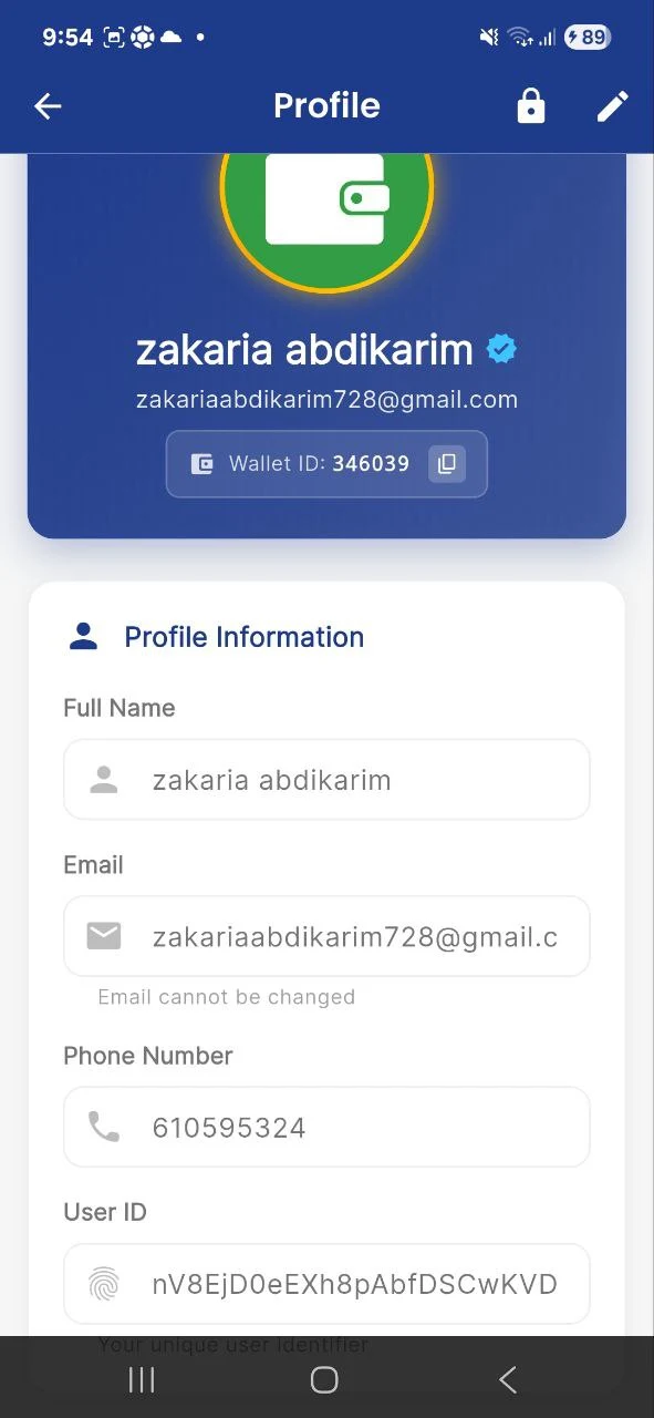 NuuniPay screenshot