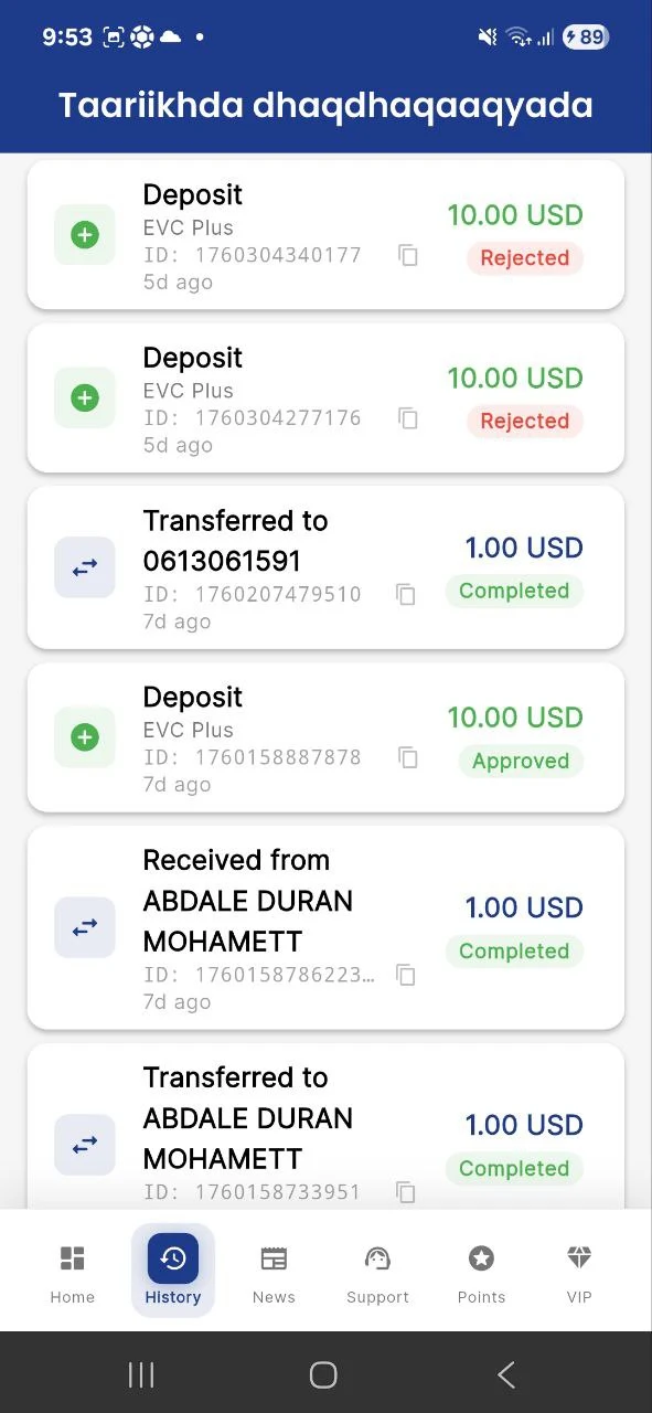 NuuniPay screenshot